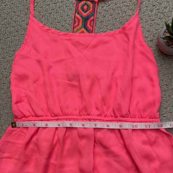 5th & love almost neon pink flowy dress XS - Picture 6 of 11
